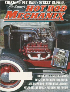 HOT ROD MECHANIX 1990 MAY - ROLLED PANS, FAT TUB FENDERS, LARK DREAM ROD